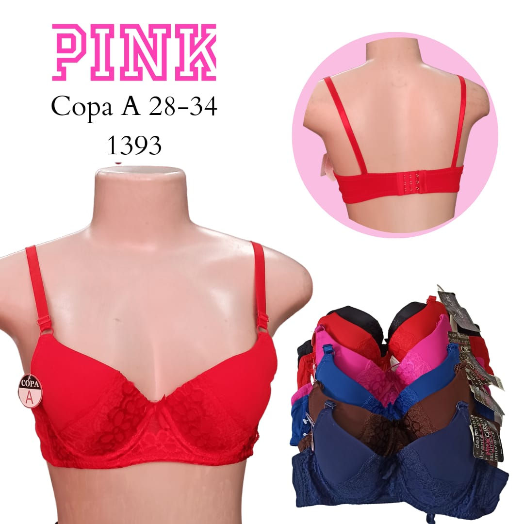 Colección brasieres Pink