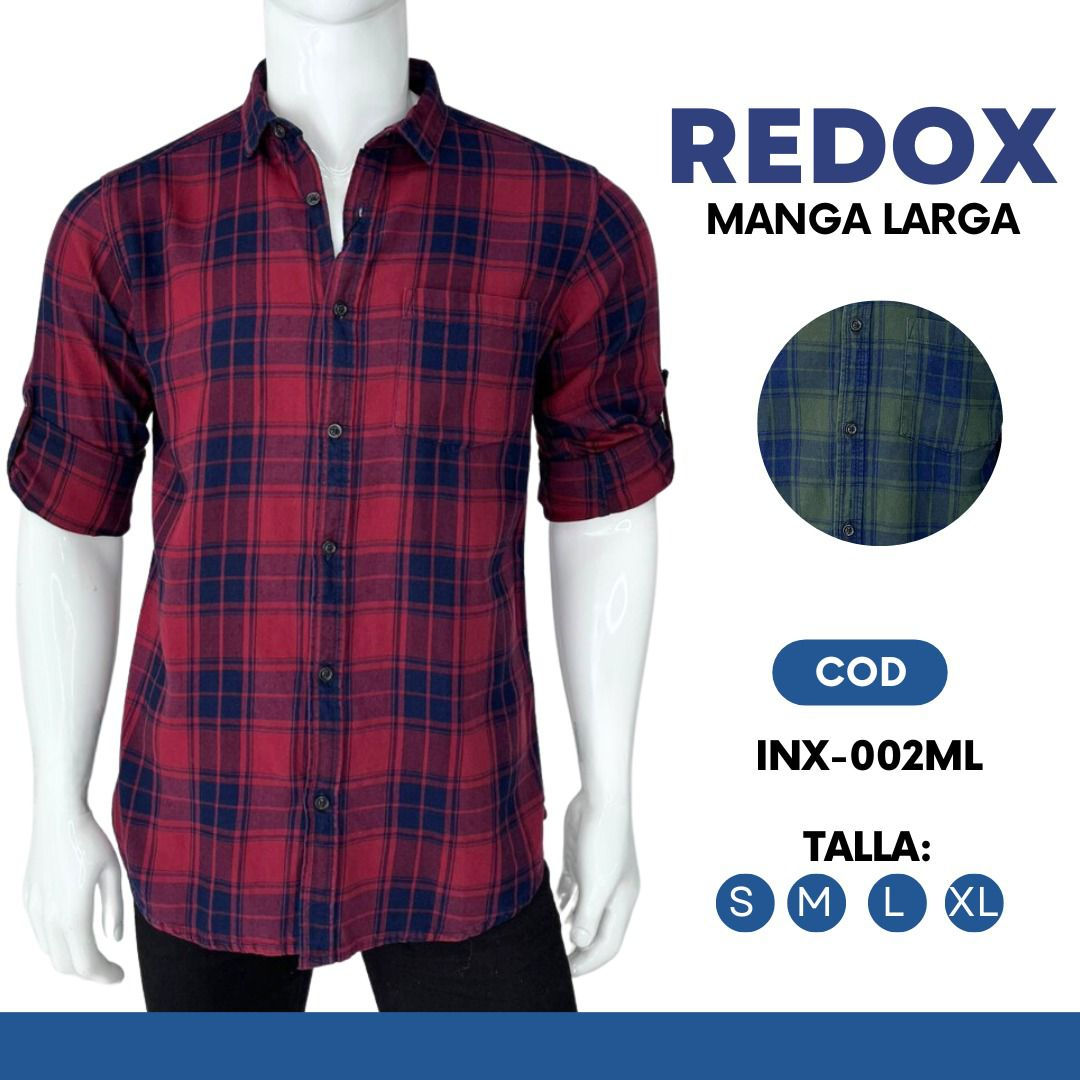 Camisa manga larga Redox