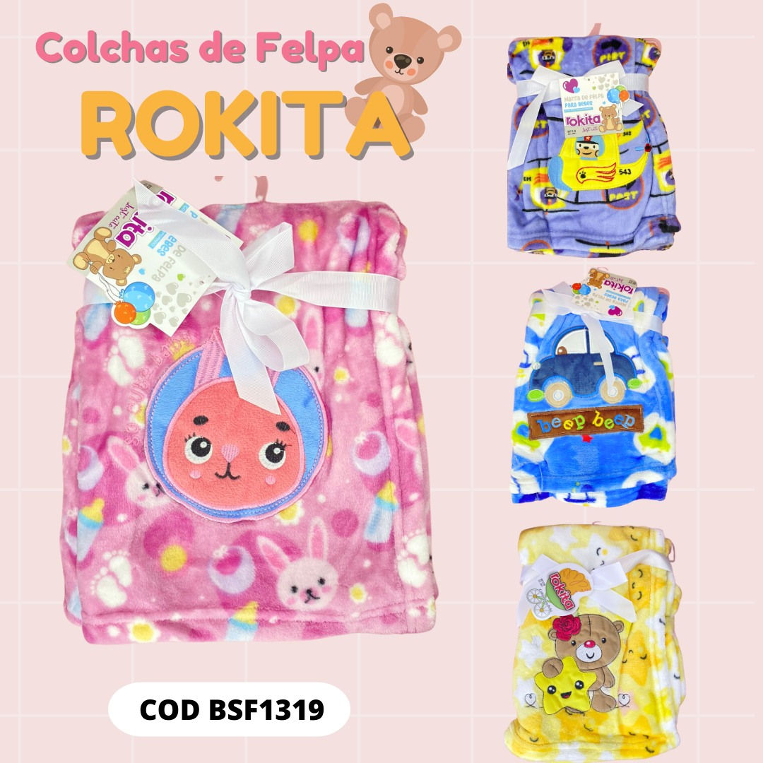 Colchas de felpa Rokita