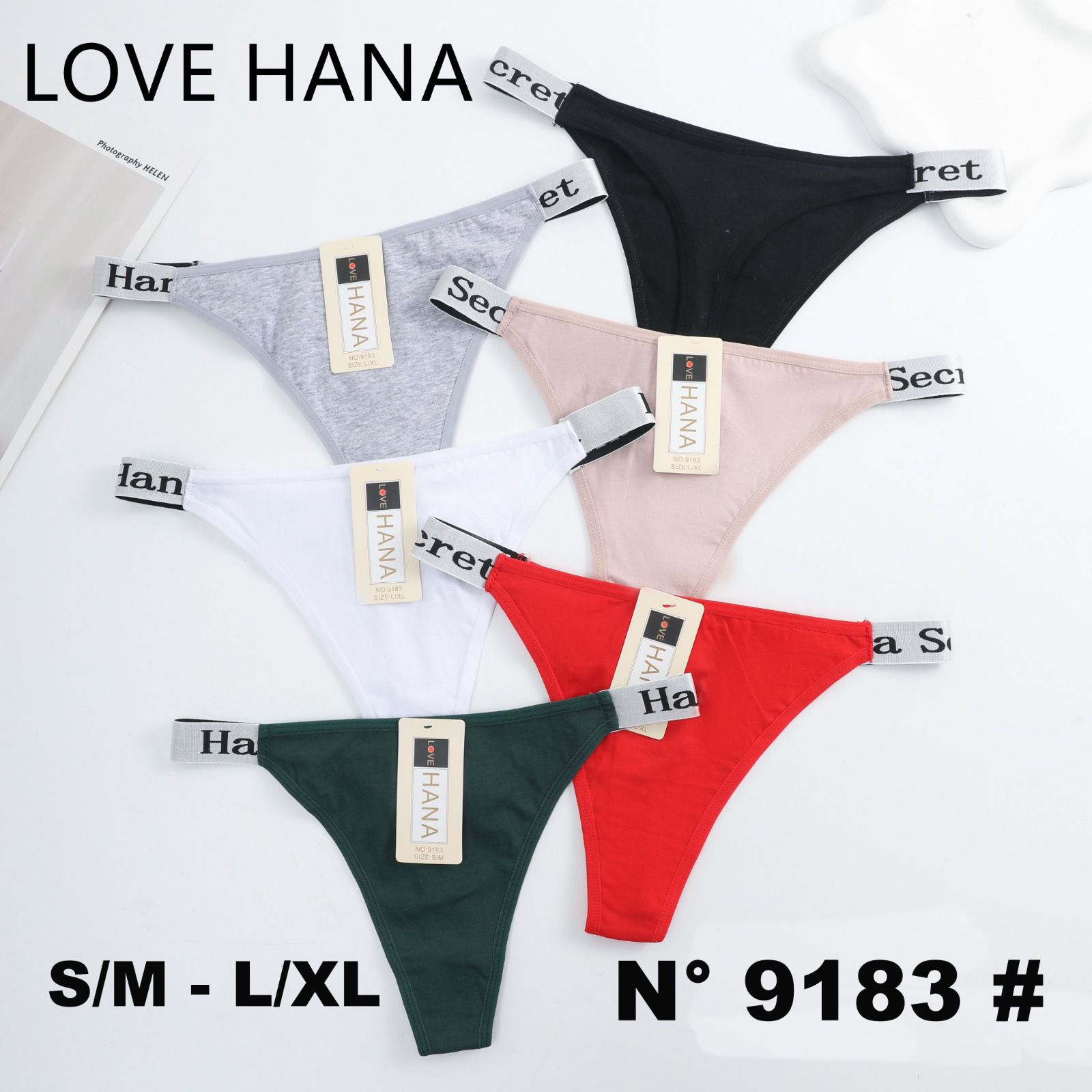 Colección ropa interior love hana