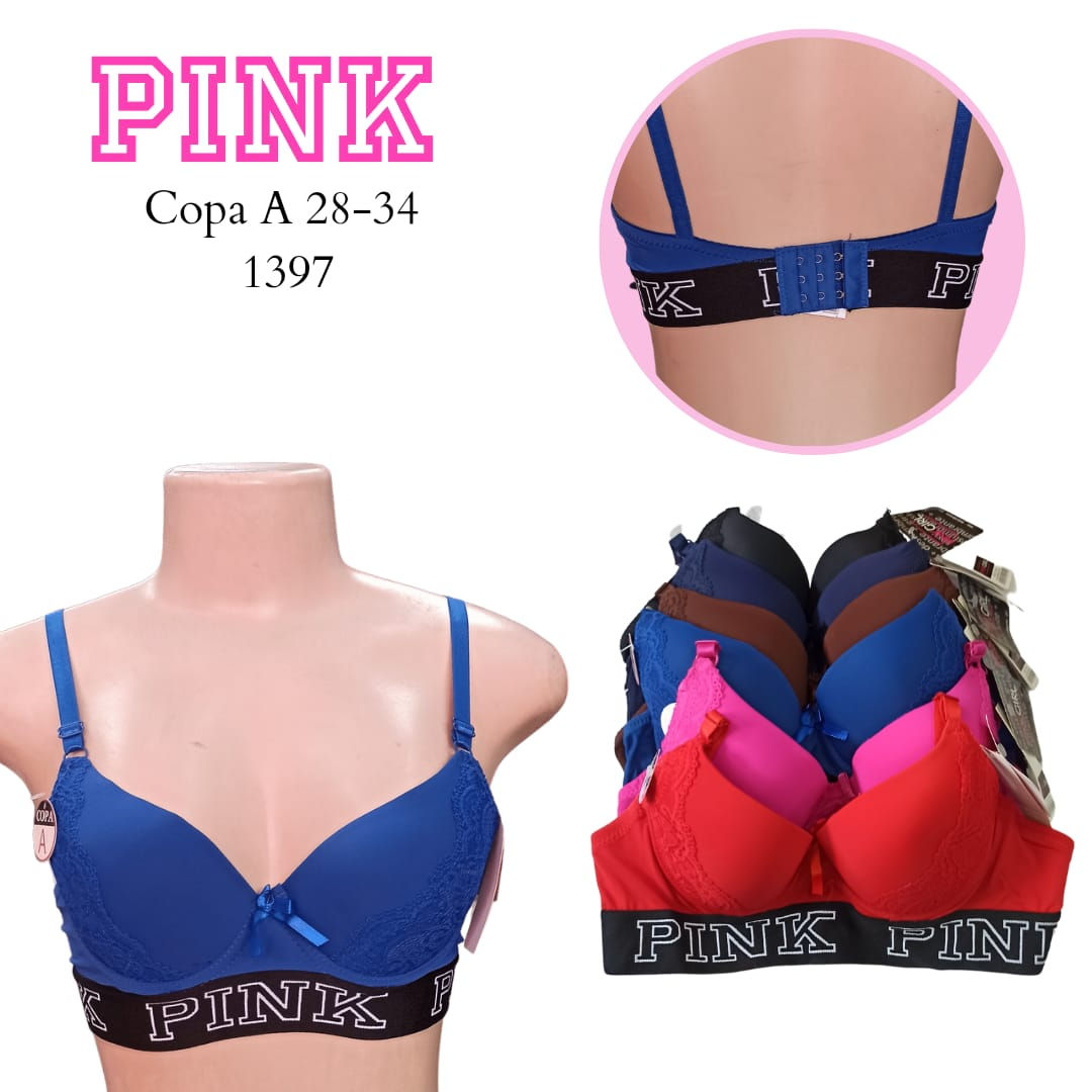 Colección brasieres Pink
