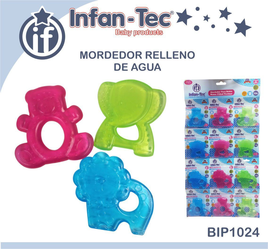 Mordedor relleno de agua