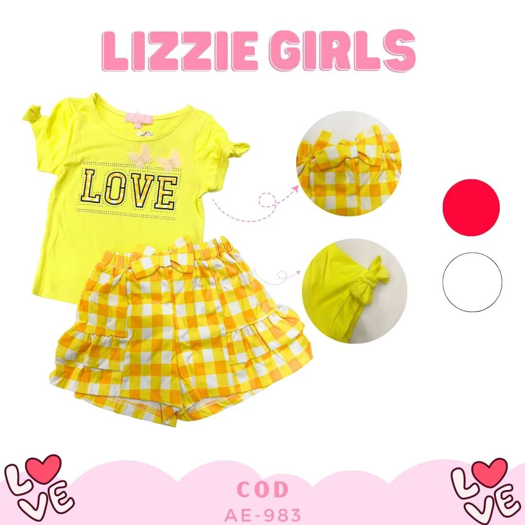 Conjunto infantil Lizzie Girls