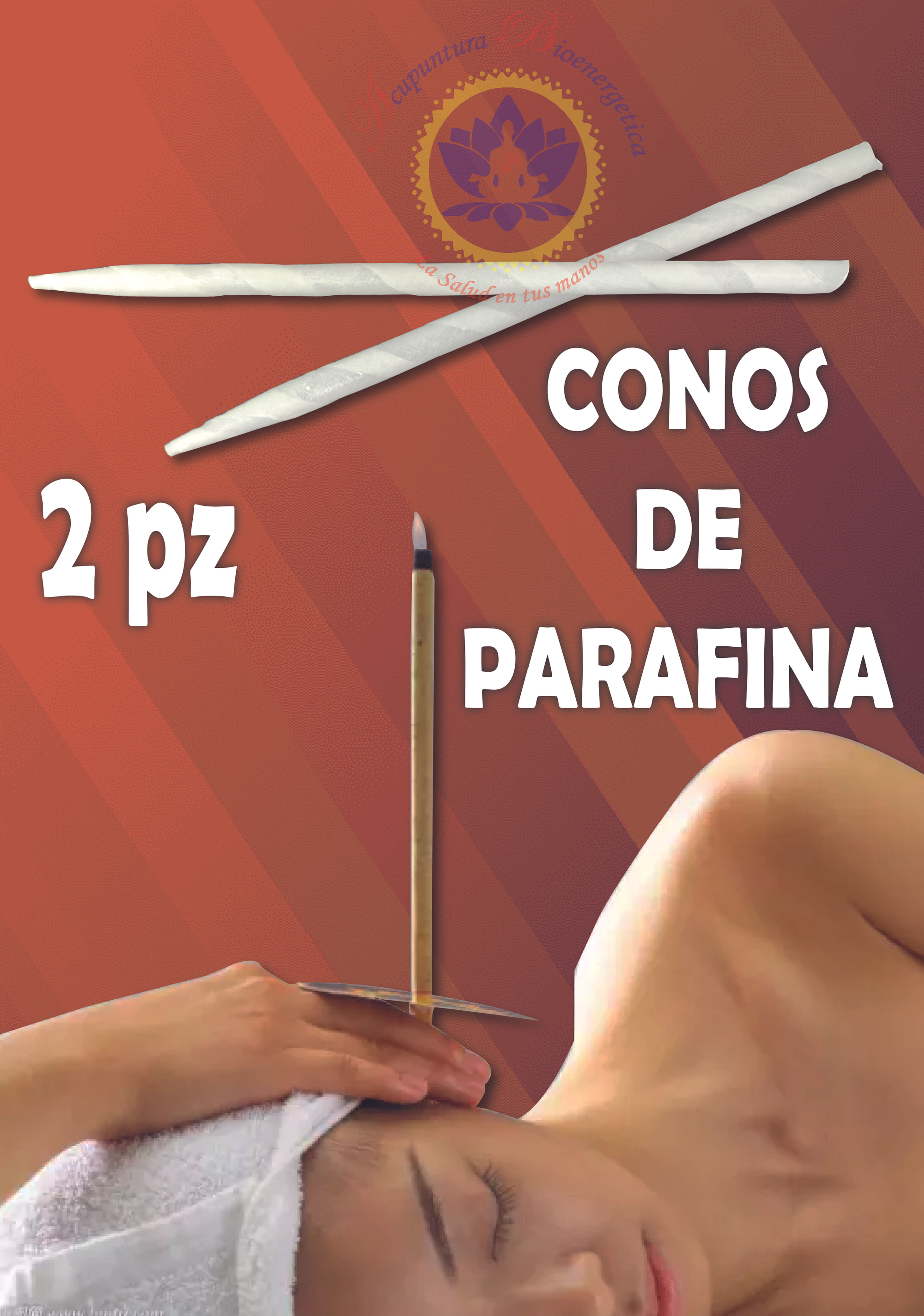 PAR DE CONOS PARAFINA 2PZ