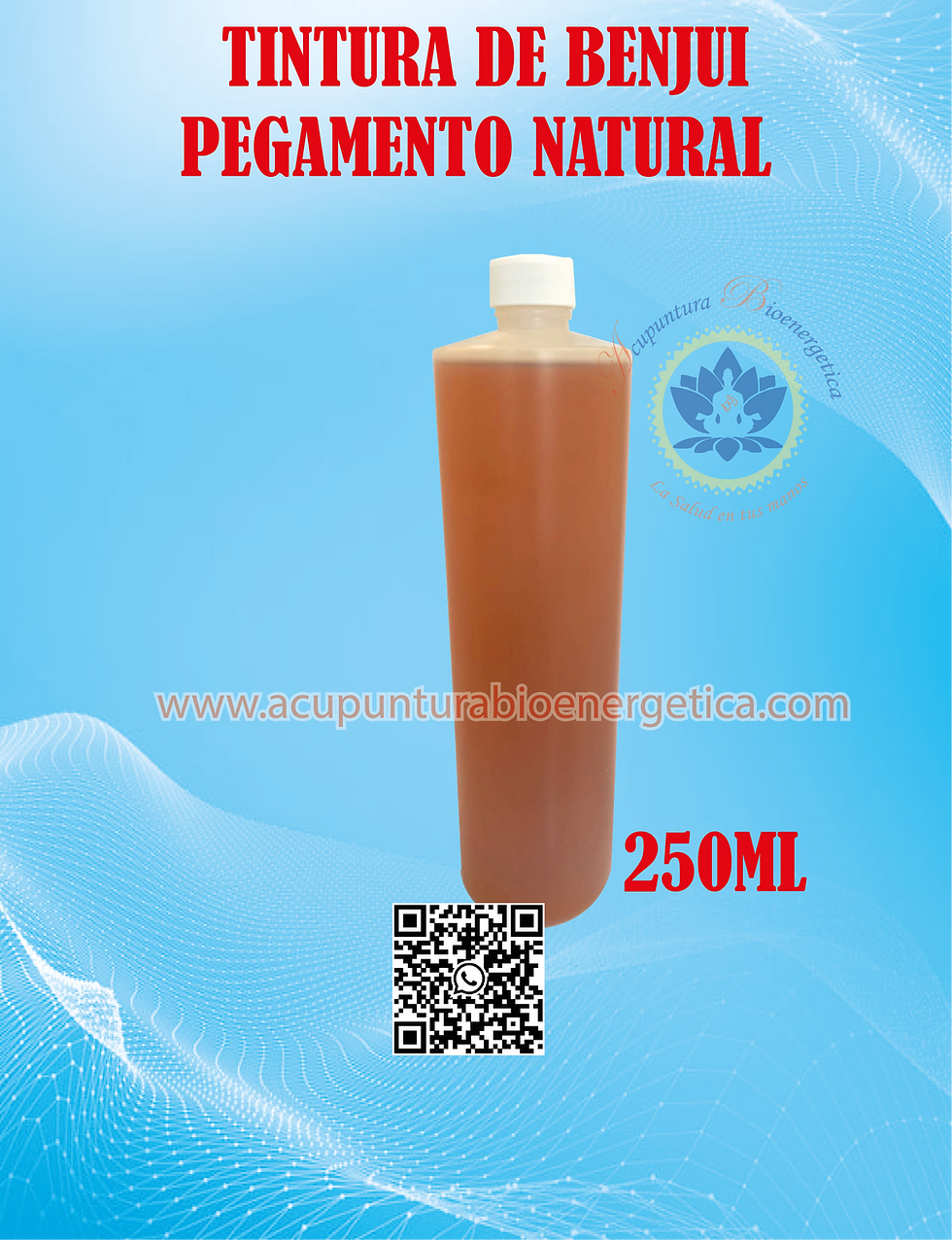 TINTURA DE BENJUI PEGAMENTO NATURAL