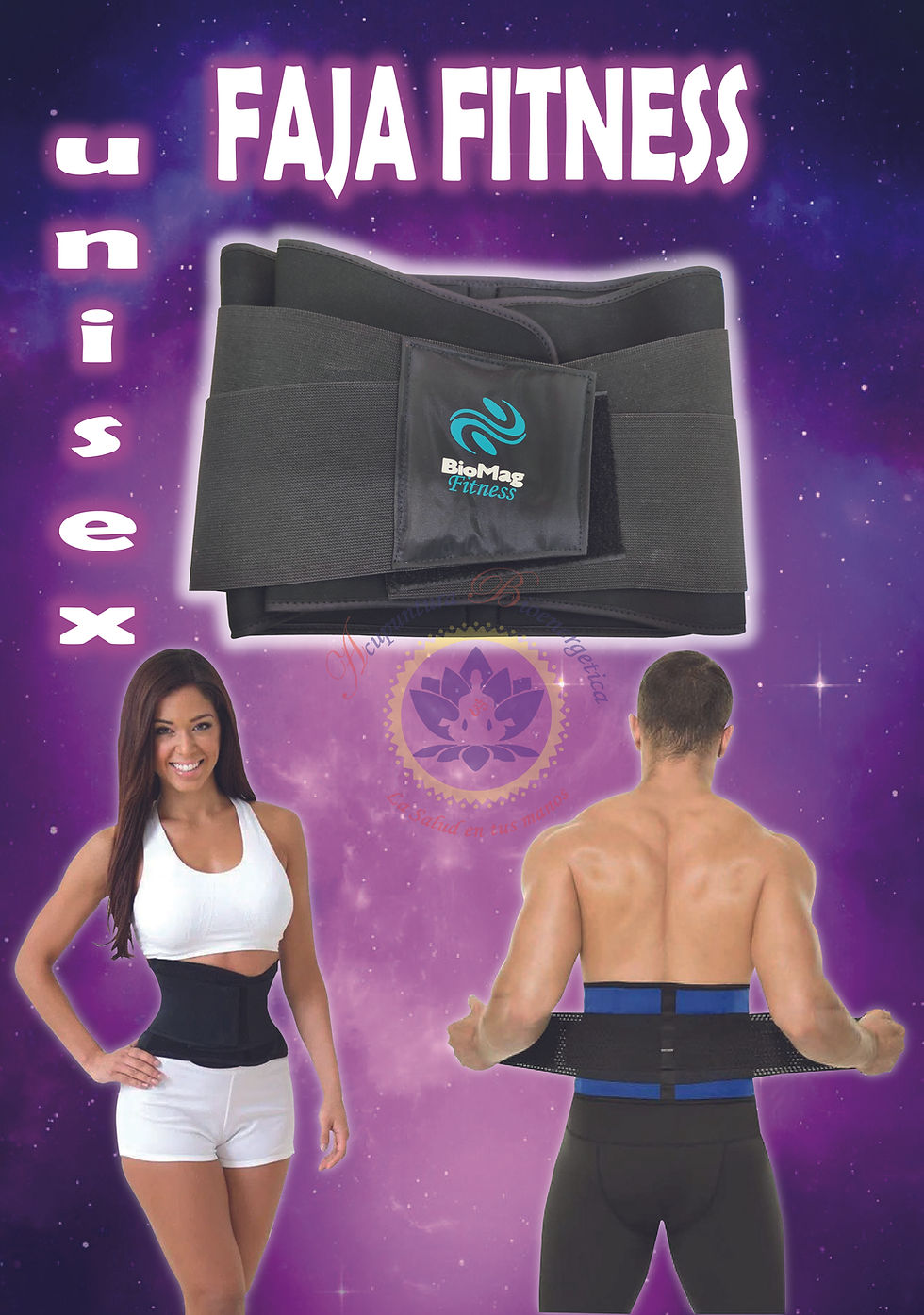 FAJA FITNESS MAGNETICA