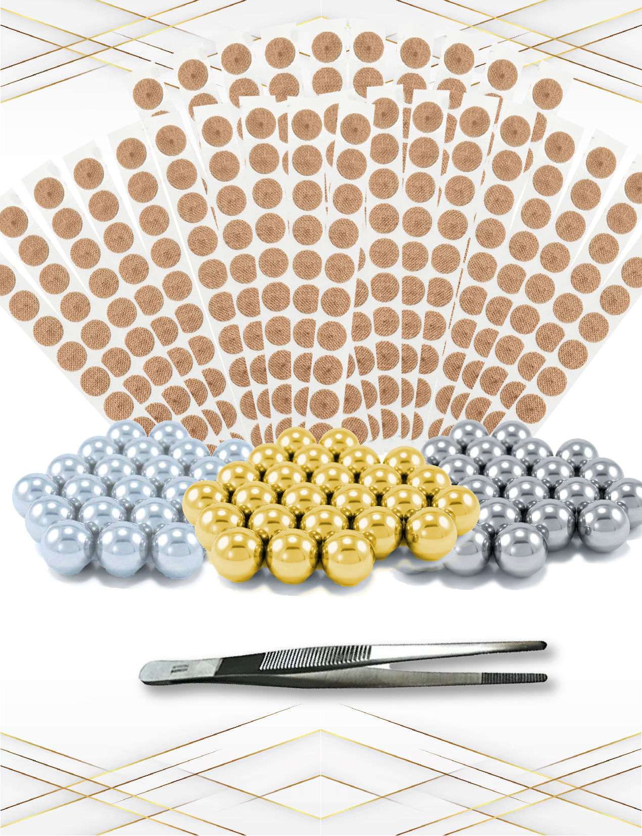 3 MILLARES DE BALINES PARA AURICULOTERAPIA MAS + ENVIO GRATIS
