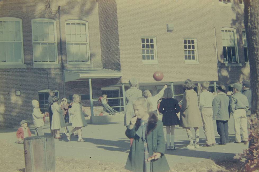 Center School recess Oct. 1958.JPG