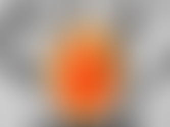 Grayscale image of a person's lower back from behind with a broad deep warm orange glow covering the full lumbar spine and surrounding lower back indicating persistent pain from failed back syndrome