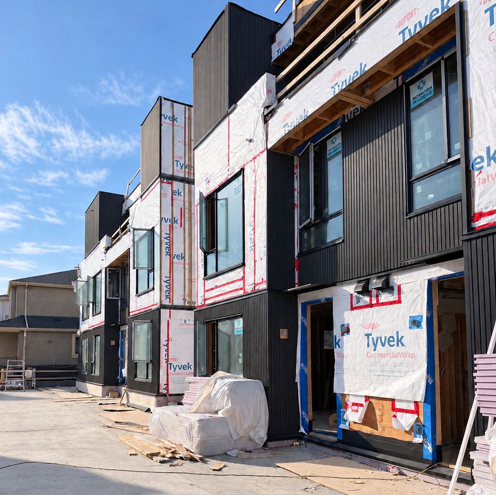 Exterior is 50% Complete