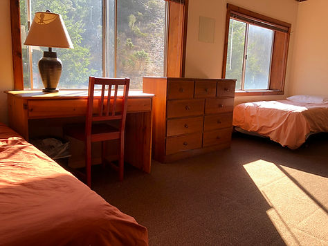 Lodge with two beds