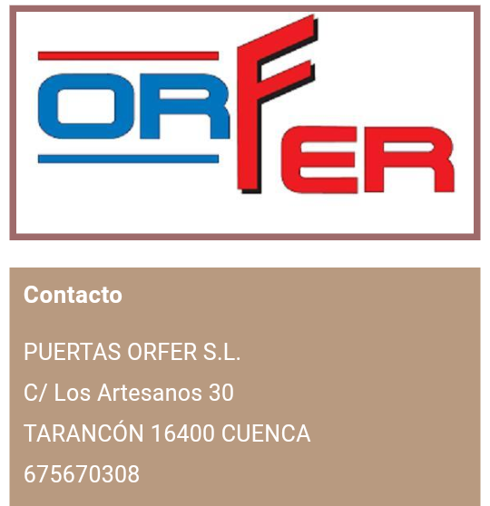 Puertas y Automatismos ORFER