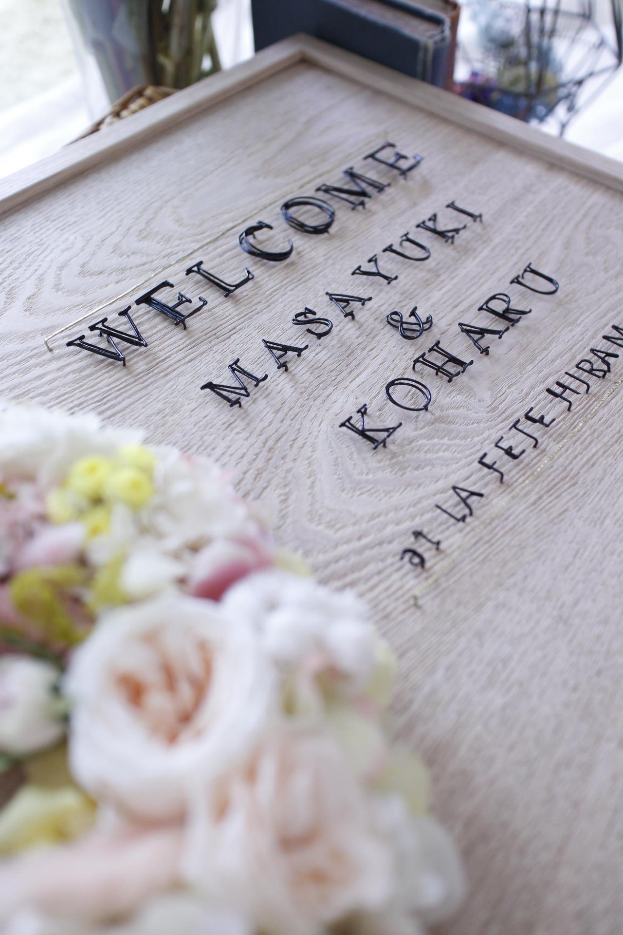 ウェルカムボード みかんのぺんき