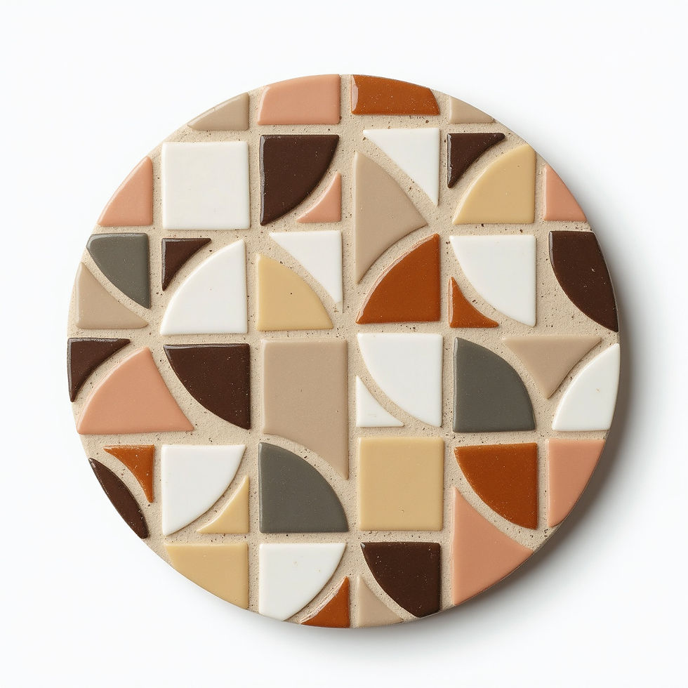 Global Mosaic Coasters