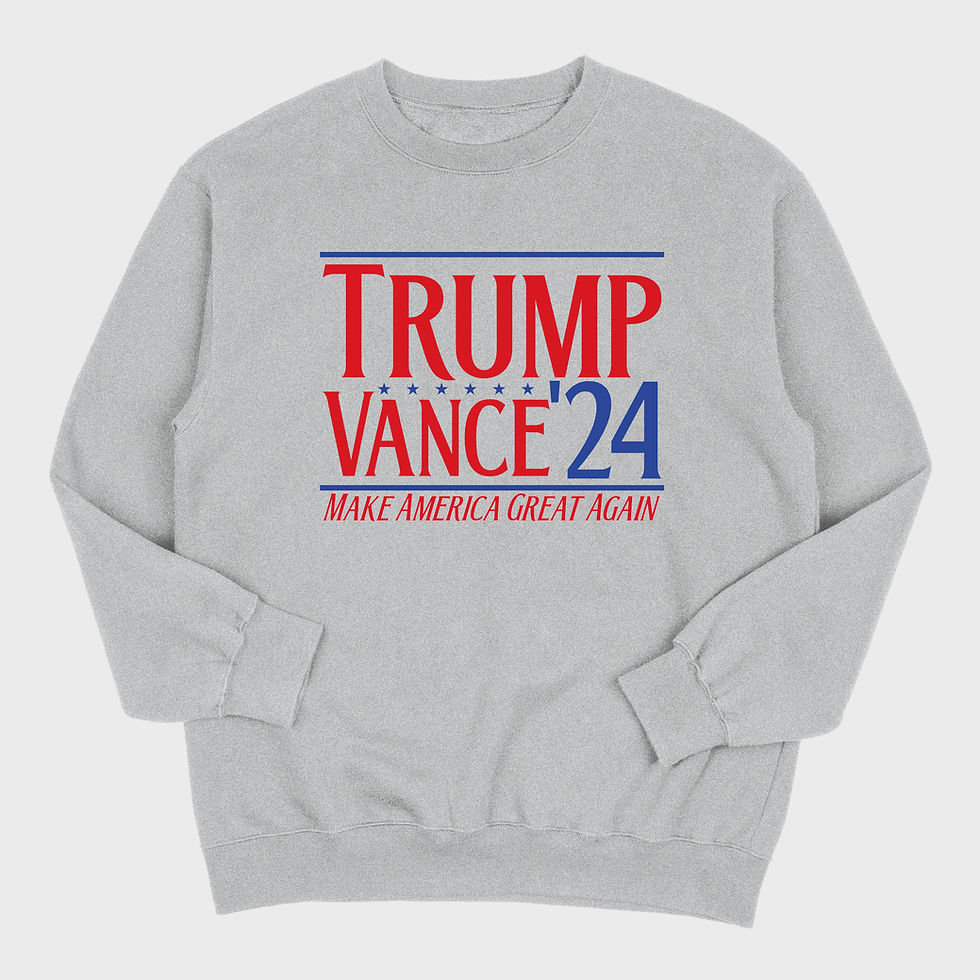 Thumbnail: Trump Vance '24 T-Shirt and Sweatshirt