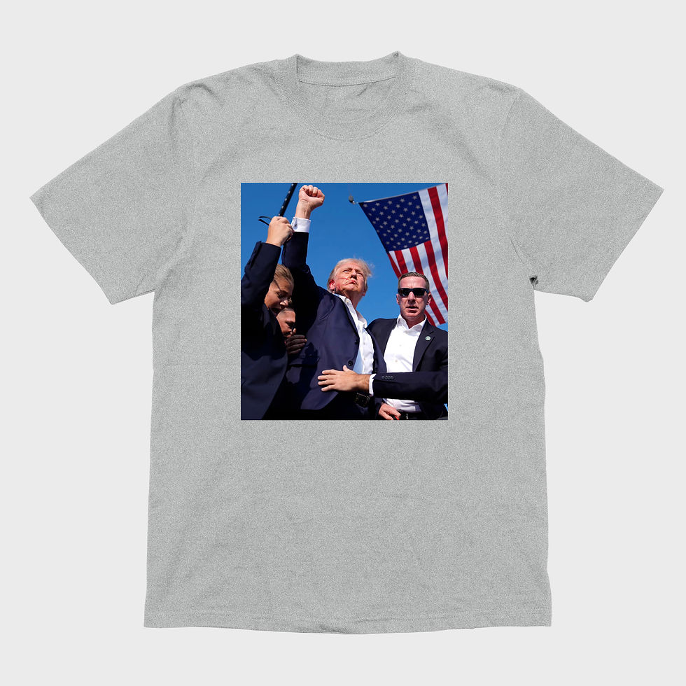 Thumbnail: Trump Fist in the Air T-Shirt and Sweatshirt