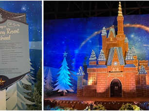 Gingerbread Houses at Disney's Grand Floridian and Disney's Contemporary Resort - One of the favorite Holiday features at Walt Disney World Resort!