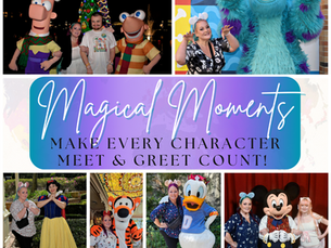 🌟 Magical Moments: Make Every Character Meet & Greet Count! 🐭📸