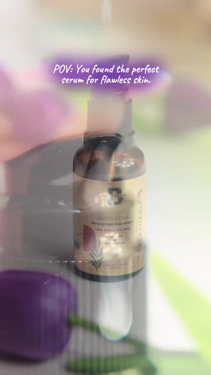 Thumbnail: Breathable Anti-Acne Exfoliating Face Serum with 10% AHA + 2% BHA