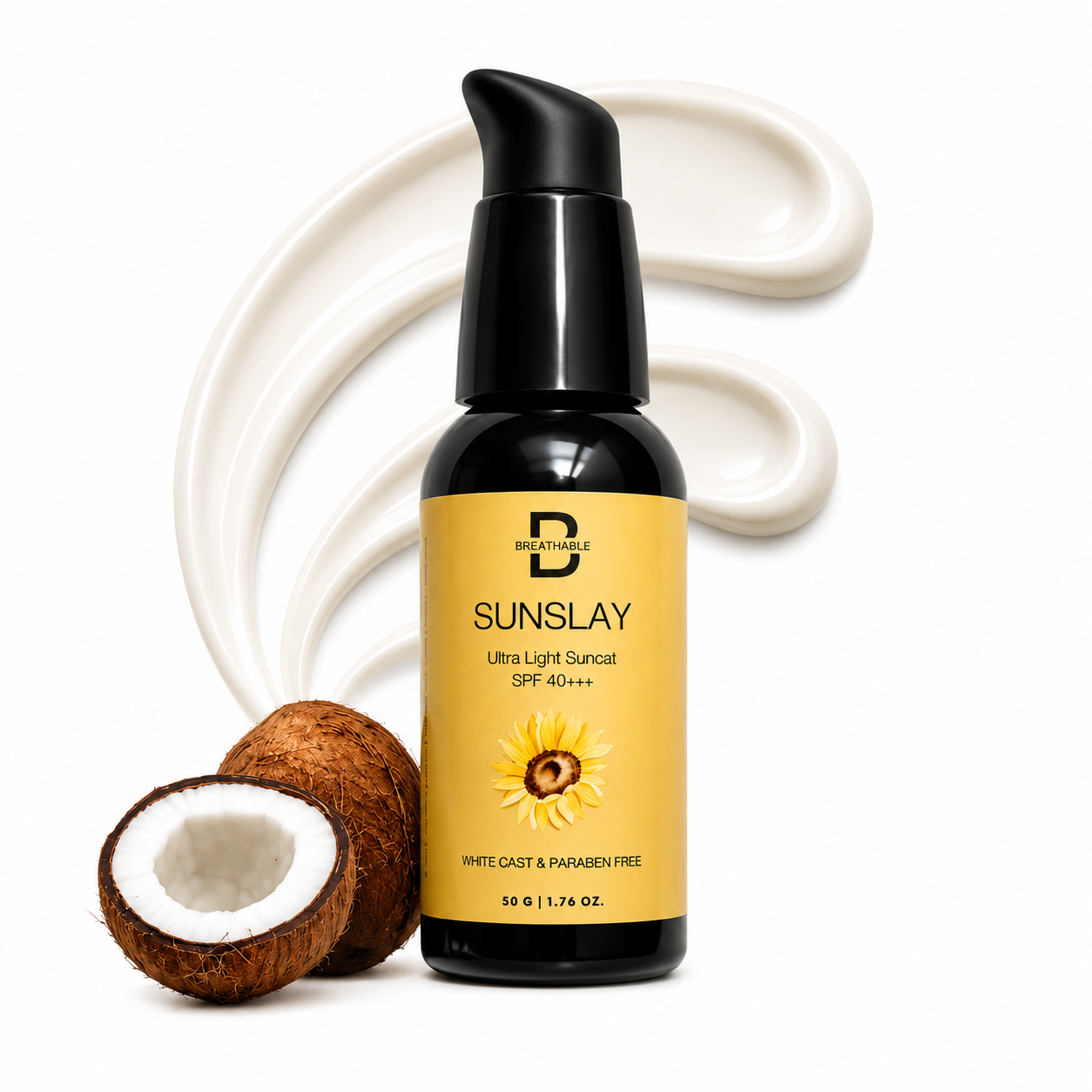 Breathable Sunslay Ultra Light Suncat SPF 40+++