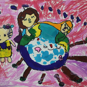 The home of love, Xinyi Yang, Age6.jpeg