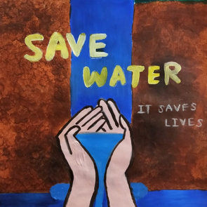 save water, it saves lives, Sophie Chong