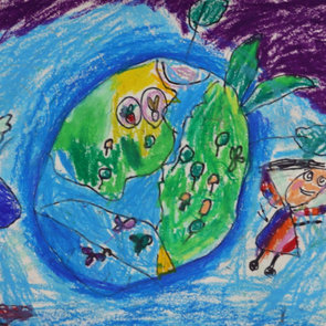 The angel of water, Hanying Zhou, Age5.j