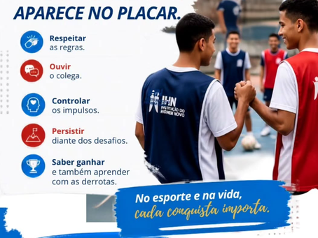 No esporte e na vida, nem toda vitória aparece no placar. ⚽