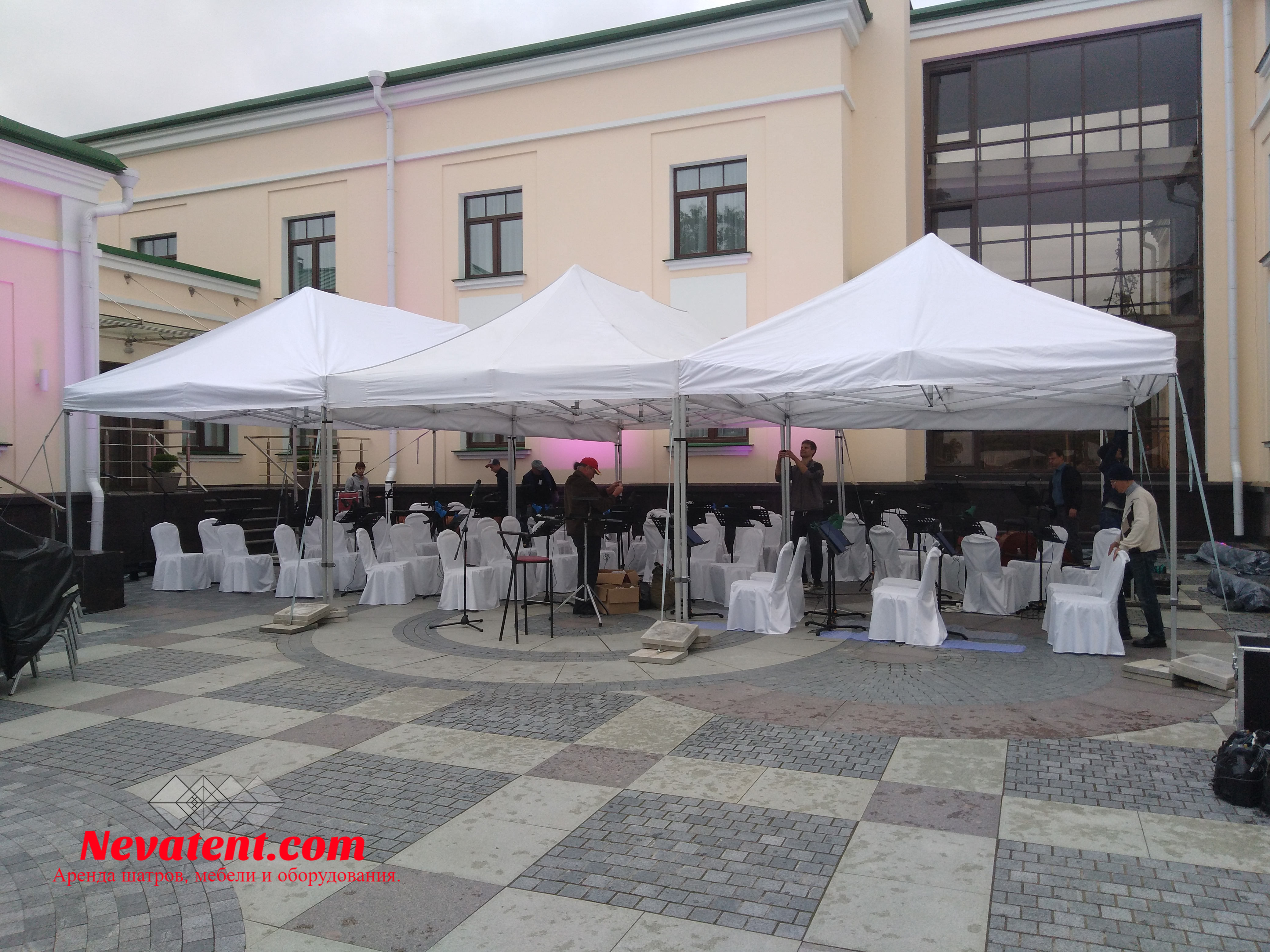 Шатёр для выездного оркестра