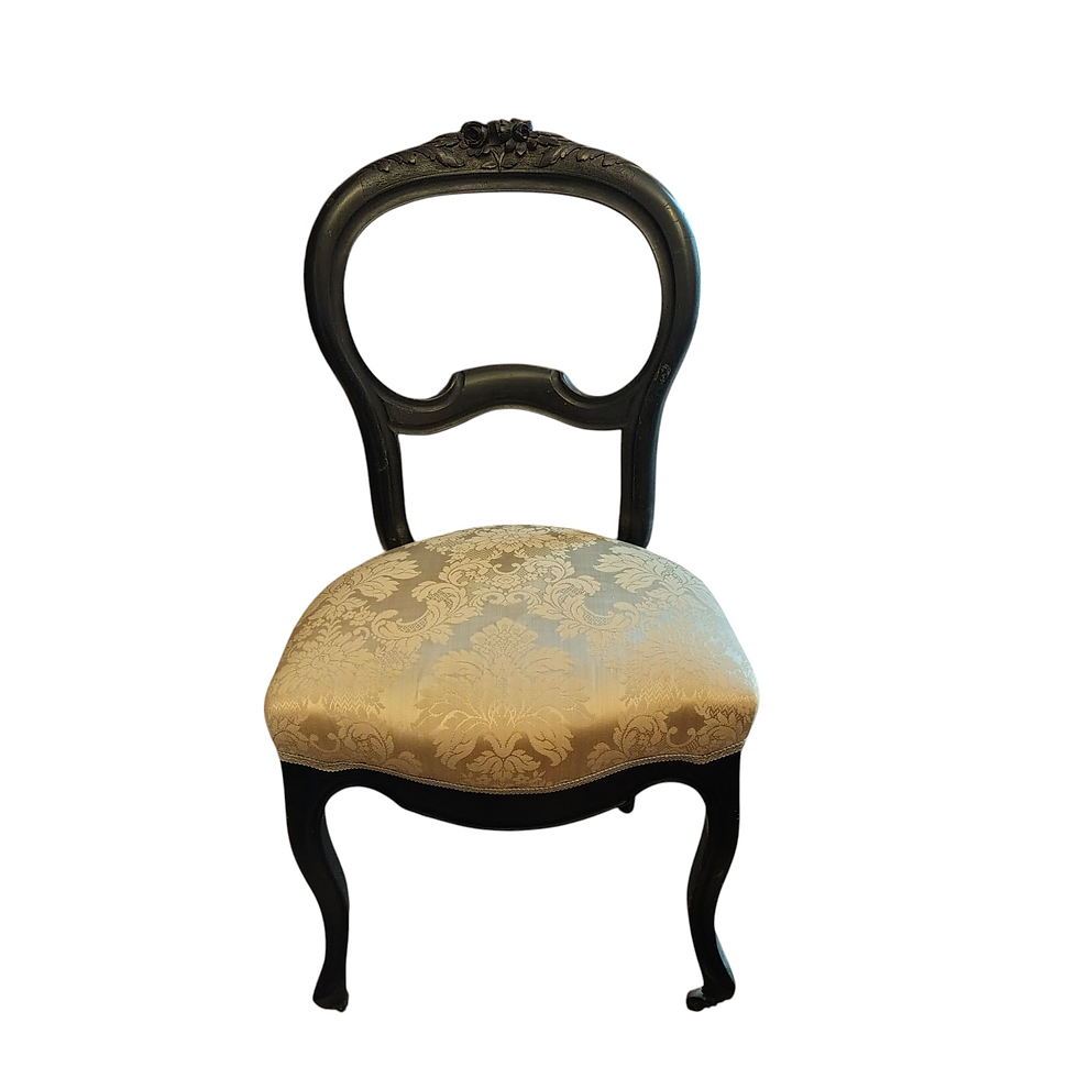 Thumbnail: Victorian Salon Set – Settee and 4 Chairs
