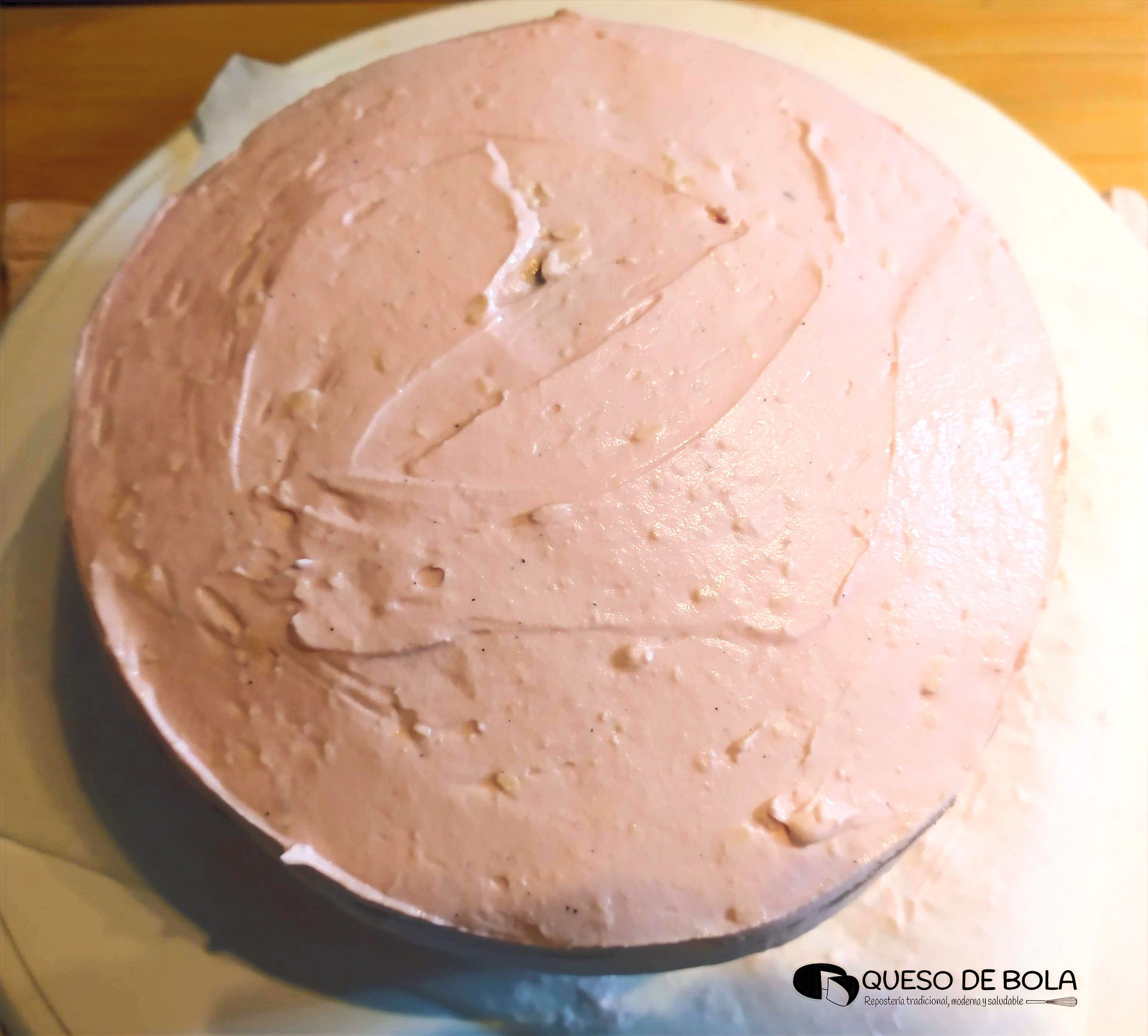 Pastel cubierto con relleno I