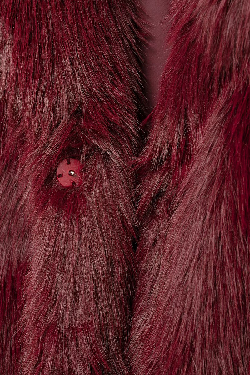 Thumbnail: Women's Thick Warm Faux Fur Jacket Coat 