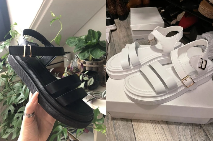 תמונה ממוזערת: women sandals platform light weight flat heels