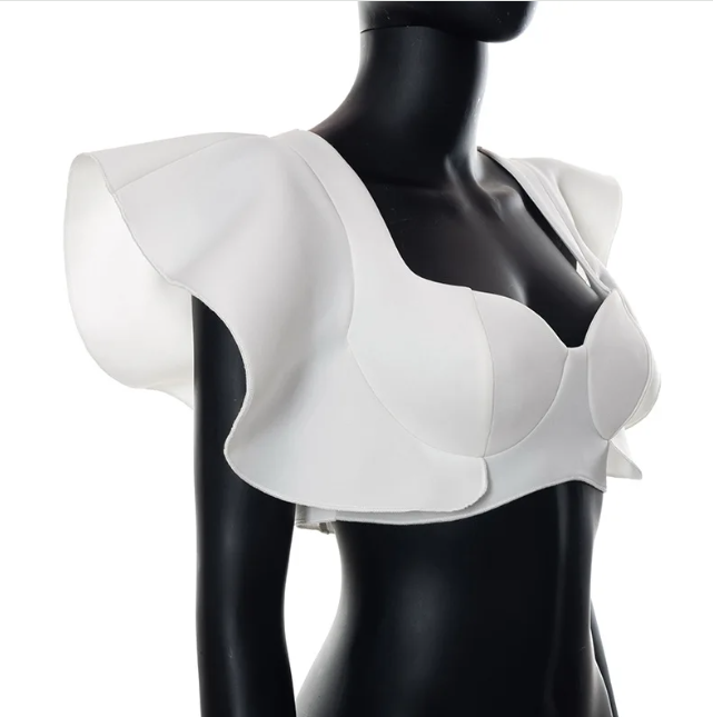 Miniatura: Elegant Ruffle Women Tanks Tops