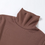 Miniatyrbild: Basic Sheath Women Solid Stretch Turtleneck Tshi