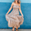 Miniatura: women BOHO off the shoulder summer dress leopard print