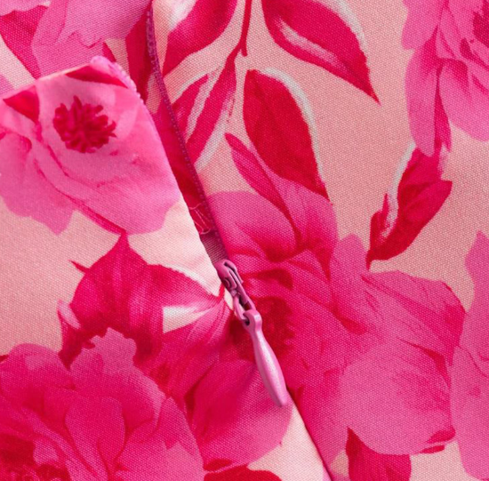 Миниатюра: Summer Women Sheath Print Dress