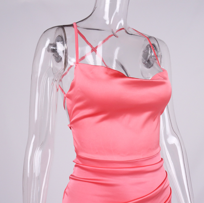 Миниатюра: Summer Satin Bodycon Dress