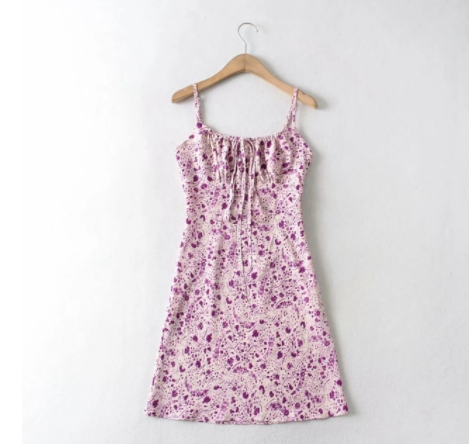 Миниатюра: Strap Sleeveless Print Boho Summer Dress