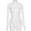 Miniatyrbild: Basic Sheath Women Solid Stretch Turtleneck Tshi