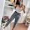 Миниатюра: Vintage High Waist Jeans Loose Casual Harem Boyfriend Jeans For Women