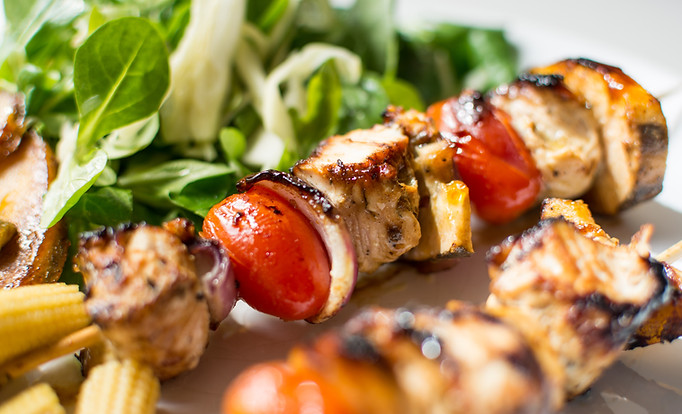 Pollo Shish Kebab