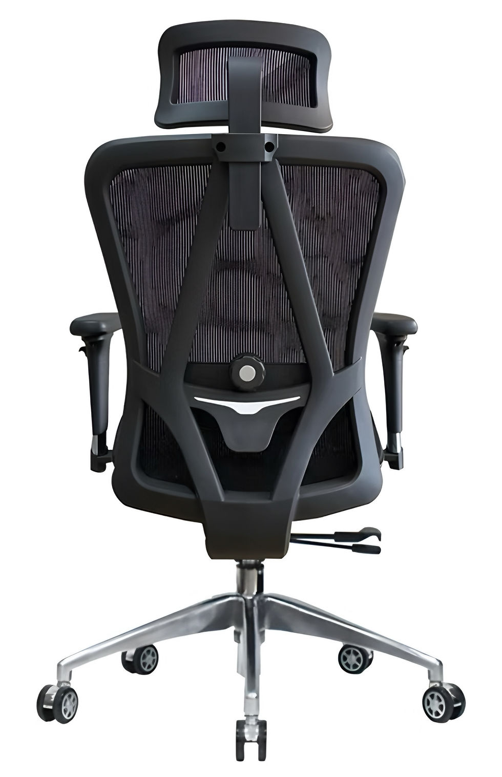 Miniatura: Sillón Ergonómico Reclinable "LEVI ULTRA" PREMIUM Negro 100% Transpirable