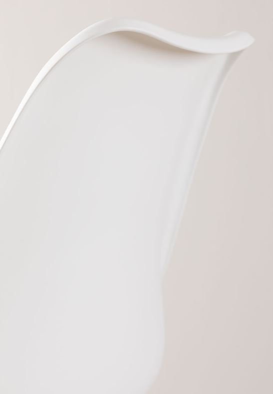 Miniatura: Taburete Alto Fijo "TULIP" Blanco