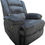 Miniatura: Sofá Reclinable Masajeador + Calefacción "MADISON" Velvet Negro