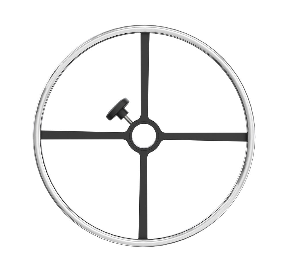 Aro Reposapiés Metálico - Silla Alta