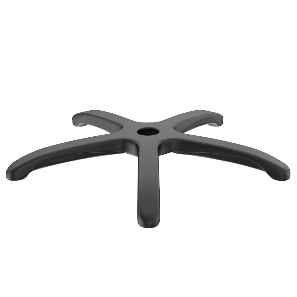 Base o Araña en Nylon para silla Giratoria