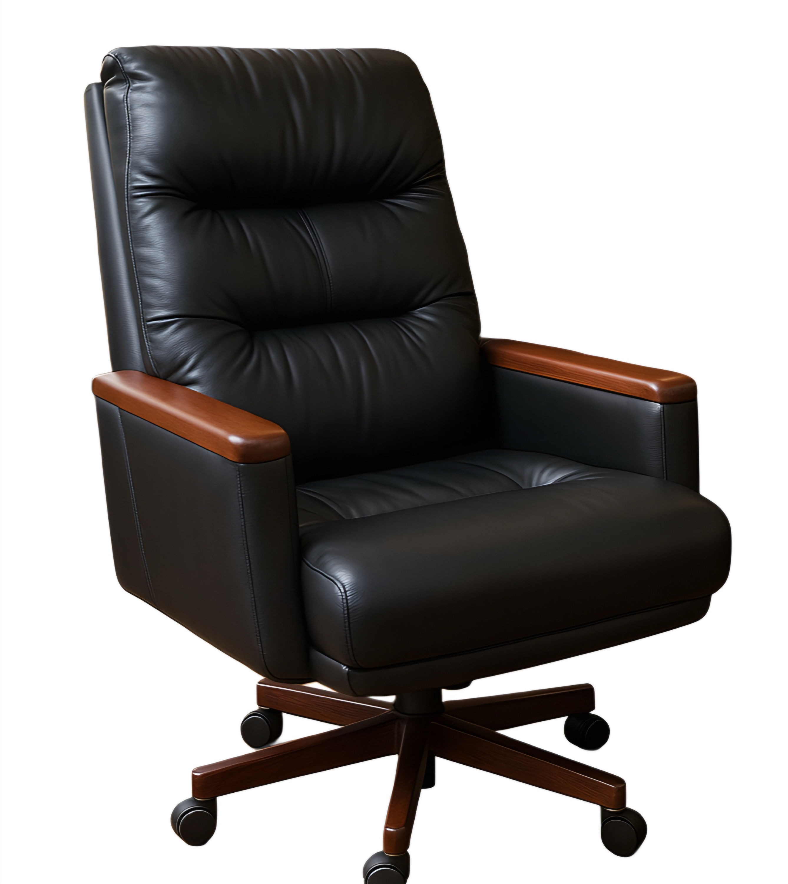 Sillón Ergonómico Gerencial "IRLANDA" Cuero