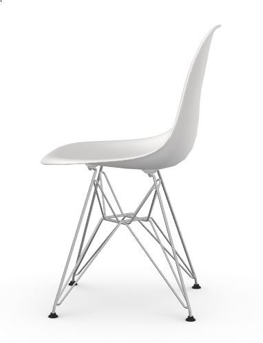 Miniatura: Silla Eames Eiffel Blanco