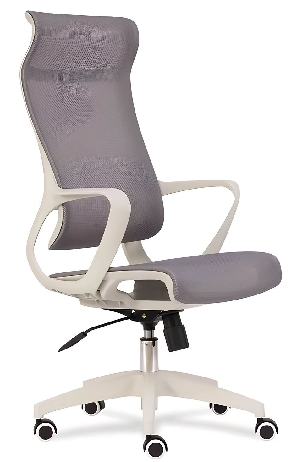 Silla Ejecutiva Ergonómica "RIGS" Gris 100% Transpirable